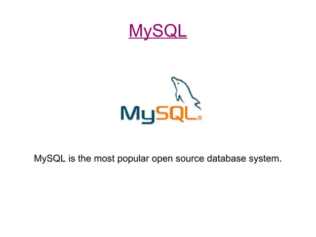 Mysql