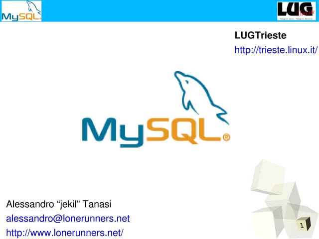 MySQL | PPT
