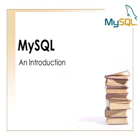 My sql | PPT