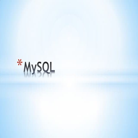 My sql