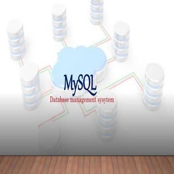 Mysql introduction and the components etc | PPTX
