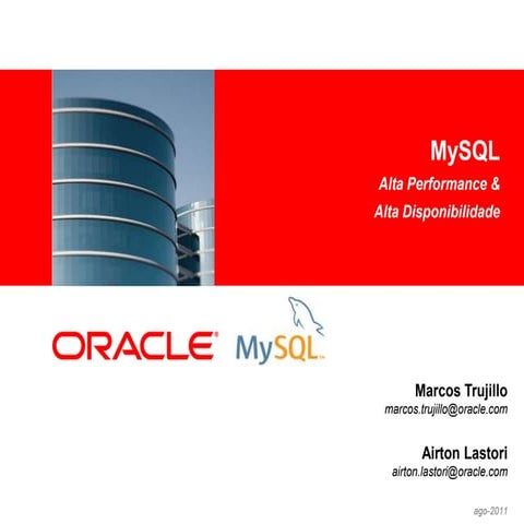 MySQL Alta Performance & Alta Disponibilidade