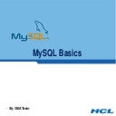 My sql basics | PPTX