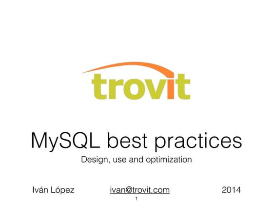 Ivan Lopez, Lead system administrator at Trovit