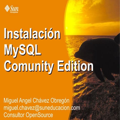 My Sql Comunity Edition