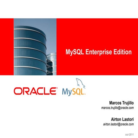 MySQL Enterprise (outubro-2011)
