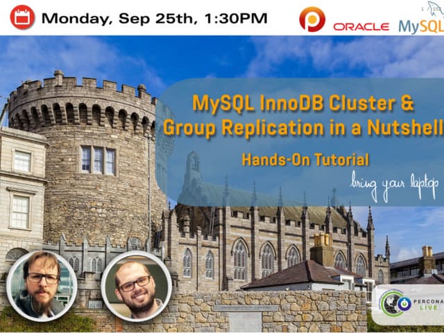 MySQL InnoDB Cluster and Group Replication in a Nutshell