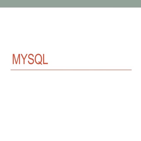 MySqL_n.pptx edshdshfbhjbdhcbjdchdchjcdbbjd | PPT