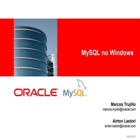 MySQL no Windows