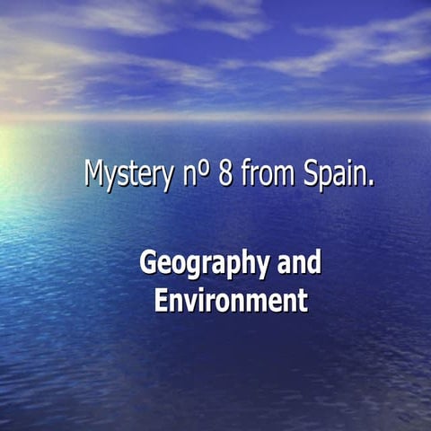 Mystery nº 8 from spain