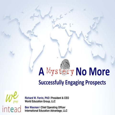 Mystery shopper breakfast meeting