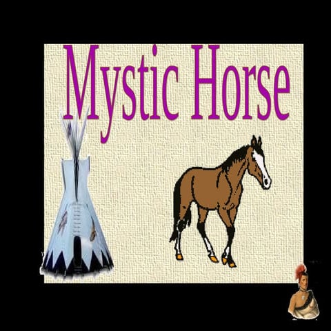 Mystic Horse Vocabulary Powerpoint