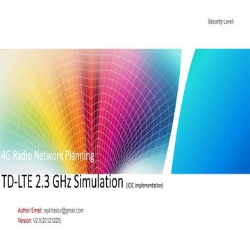 Comparison Static ICIC and Adaptive ICIC on TD-LTE