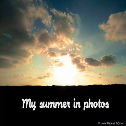 My summer in photos