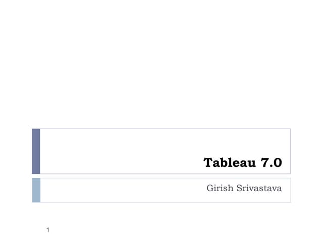 My tableau