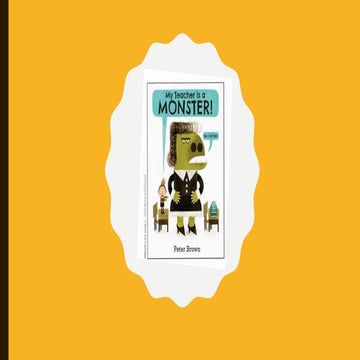 My teacher is a monster