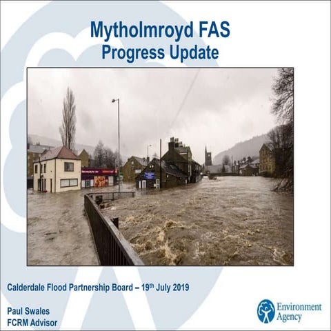Mytholmroyd Flood Alleviation Scheme | PPTX