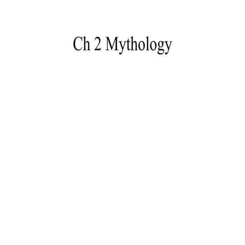Mythology