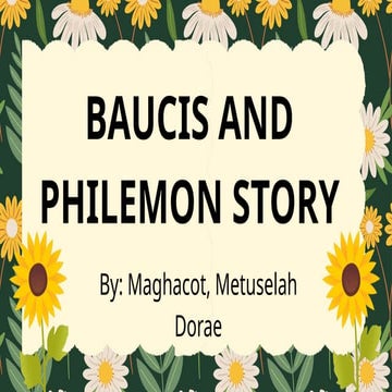 Declan's Baucis and Philemon | PPTX