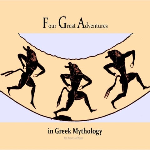 four great adventures in GREEK MYTHOLOGY