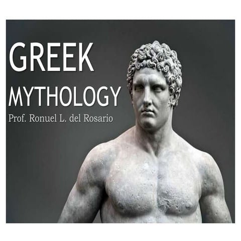Introduction to Greek mythology: Authors, gods, & goddesses