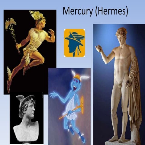 Mythology lesson 11 mercury (hermes)
