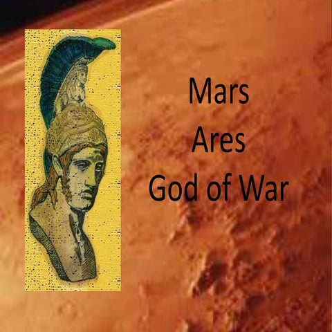 Mythology lesson 13 mars (ares)