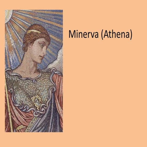 Mythology lesson 8 minerva (athena)