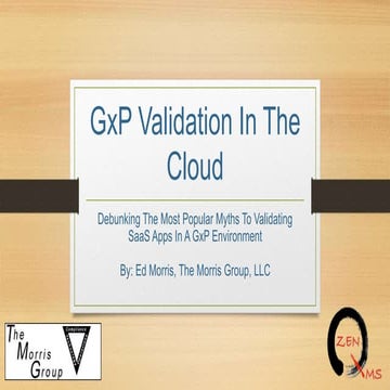 Myths of validation