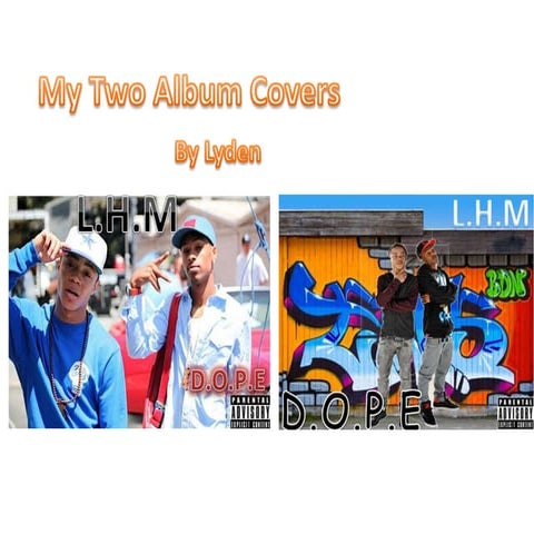My two album covers