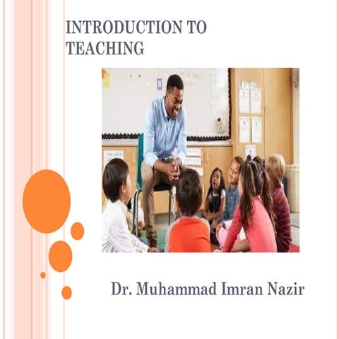 My U-1, Intro to teaching in bed    .ppt