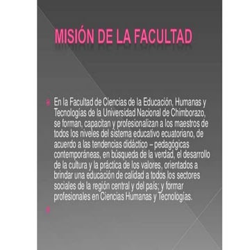 M y va de la facultad