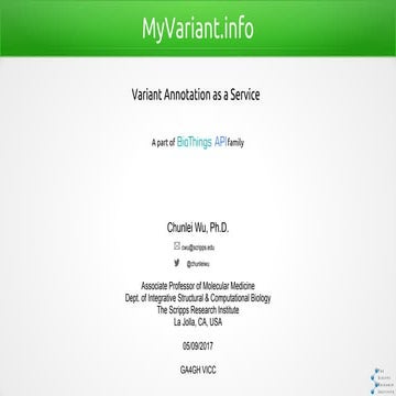 What is ClinVar? A database for variant interpretation! [Today's paper ...