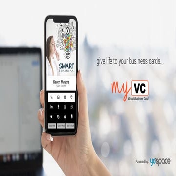 myVC - An Interactive Virtual business card solution