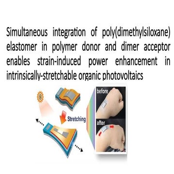 Fabrication of Organic bulk Heterojunction Solar Cell | PPTX