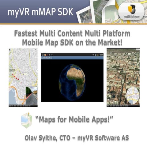 myVR mMap SDK
