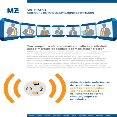 MZ - Nova plataforma de Webcast