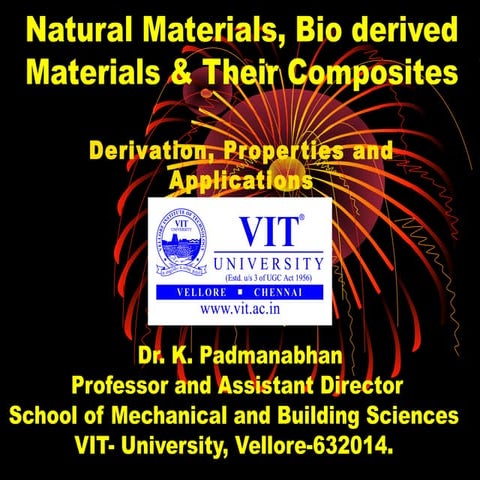 Bio resin based natural fibre composites and their applications