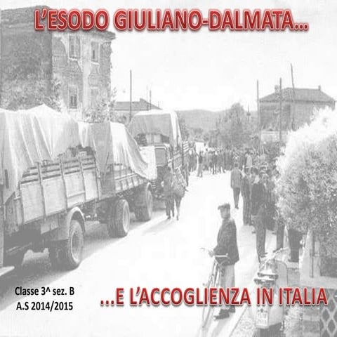 N.5) iii b   foibe esodo