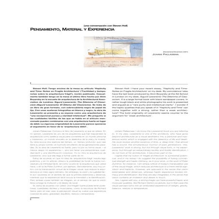 N.108   steven holl - pensamiento, material y experiencia - ediciã³n digital