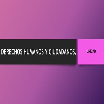 Tema 4. Declaración Universal de los Derechos Humanos.