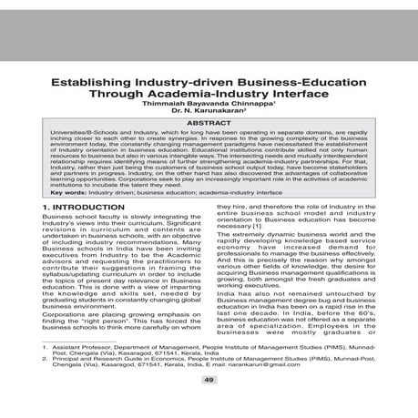 ARTICLE BY  B C THIMMAIAH