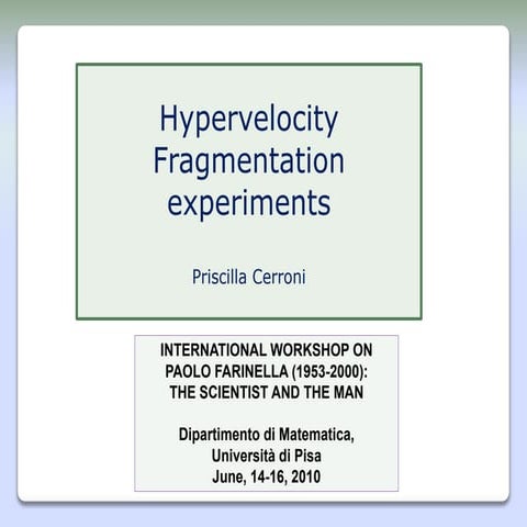 High-velocity fragmentation and spall fracture of steel AF9628 | PDF