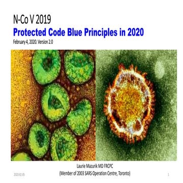 N co v Protected Code Blue Principles Feb 4 2020 | PPTX