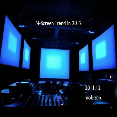 N screen trend in 2012