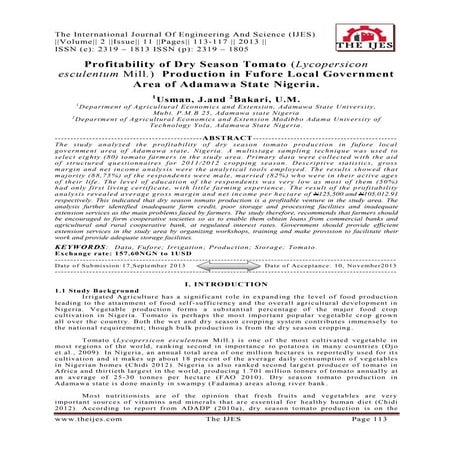 The International Journal of Engineering and Science (The IJES) | PDF