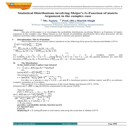 International Journal of Computational Engineering Research(IJCER)