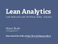 Lean Analytics Cycle