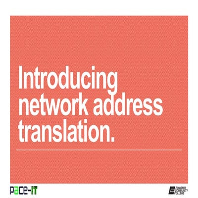 PACE-IT: Introducing_NAT - N10 006 