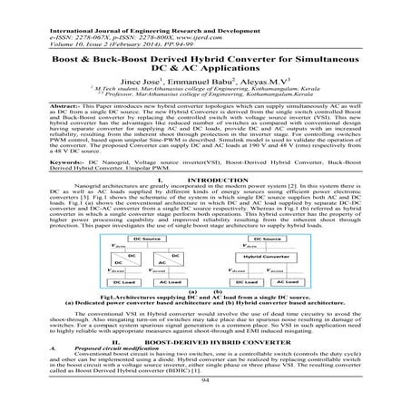 International Journal of Engineering Research and Development